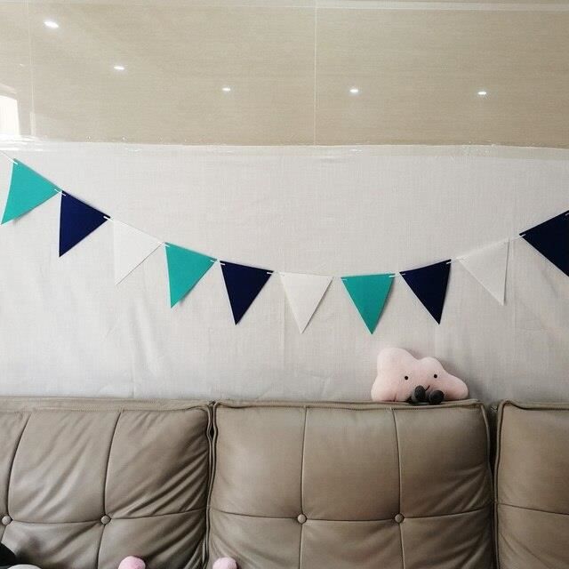 Bannière Fanion 240m - 450 Drapeaux Triangles Nylon - Multicolore Pour Fêtes Et Décorations