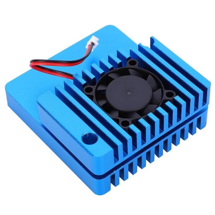 Dissipateur Thermique En Aluminium Anodisé Bleu TAMIYA Pour Moteur TT-02 - Refroidissement Efficace Pour Modélisme