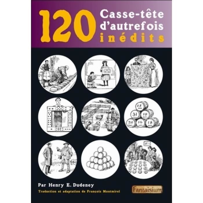Casse-tête dautrefois inédits - 120 pièces - Jeu de casse-tête - 8 ans et plus