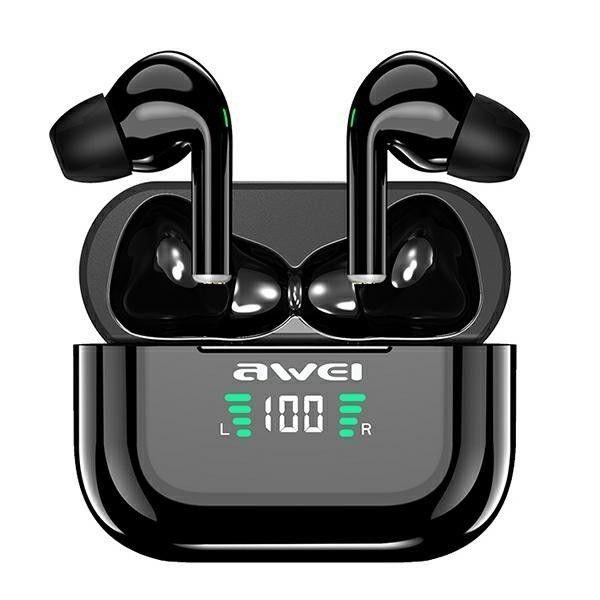 Écouteurs Bluetooth - AWEI - T29P - IPX6 Étanche - Suppression de bruit active - Intra-auriculaire