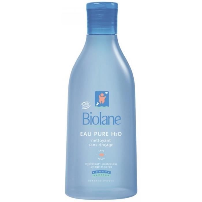 Biolane Eau Pure H2O Nettoyant Sans Rinçage 200ml - Cdiscount