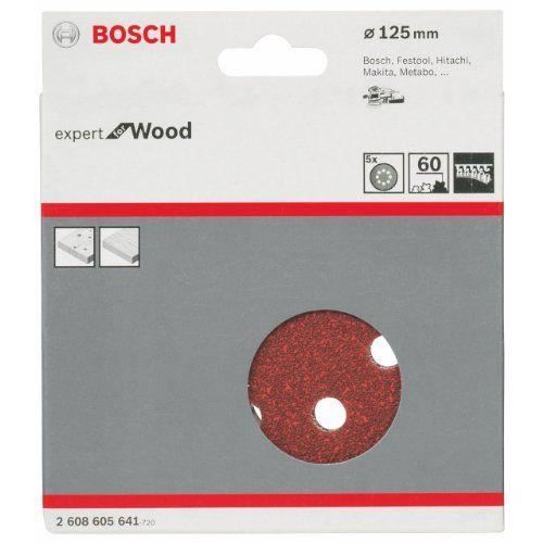 Bosch Disques abrasifs Expert for Wood Ø125