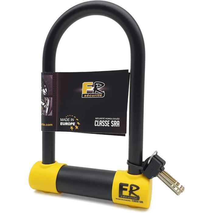 Chaîne Antivol VECTOR Avec Cadenas - Longueur 110 Cm - HOMOLOGUÉE SRA Pour Moto/scooter - Neuf
