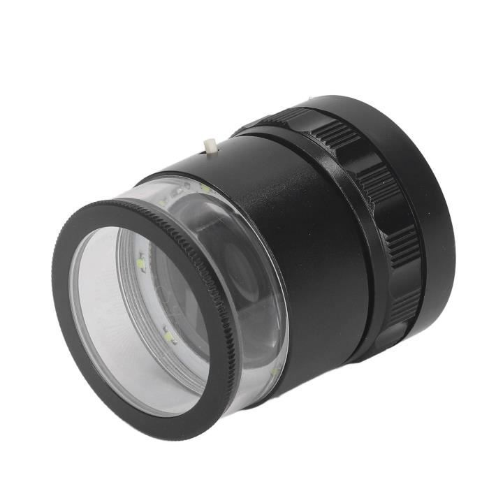 Loupe De Bijoutier 10x Avec 8 Lumières LED Et échelle De Mesure - Marque GAIN EXPRESS, Neuve