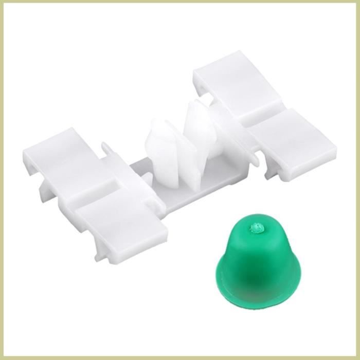 Clips De Fixation Voiture - Lot De 50 Pièces Blanc - Pour BMW Série 3 E36 E46 - Garniture Porte Et Pare-chocs