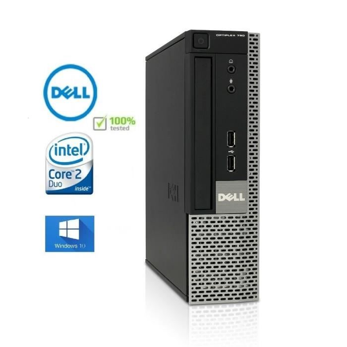 PC DELL OPTIPLEX 780 WIN 10 Reconditionné - Dell reconditionné disponible sur Cdiscount Seconde Vie
