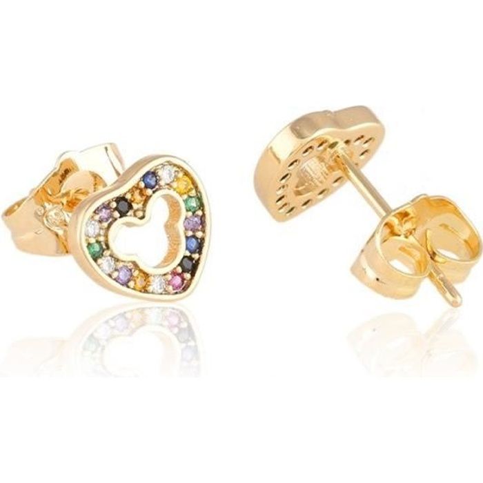 Boucle D Oreille En Or Pour Enfant Cdiscount