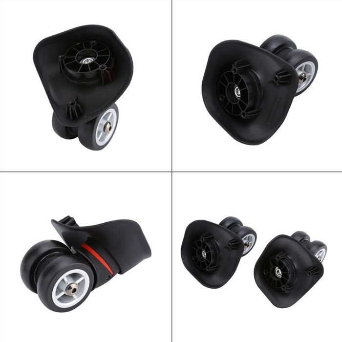 Roues De Remplacement Universelles Pour Valise - Silencieuses Et Résistantes à L'usure, Installation Facile !