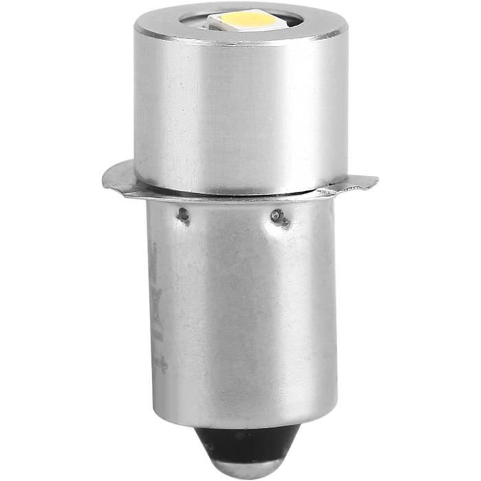 Ampoule LED P13.5s DC 6V - 100 Lumens, 0.5W, Durée 50000h, Pour Lampe Camping