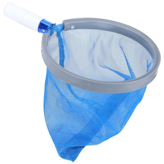 Écumoire Piscine Télescopique 150cm - Filet à Mailles Fines Pour Nettoyage Étang, Spa