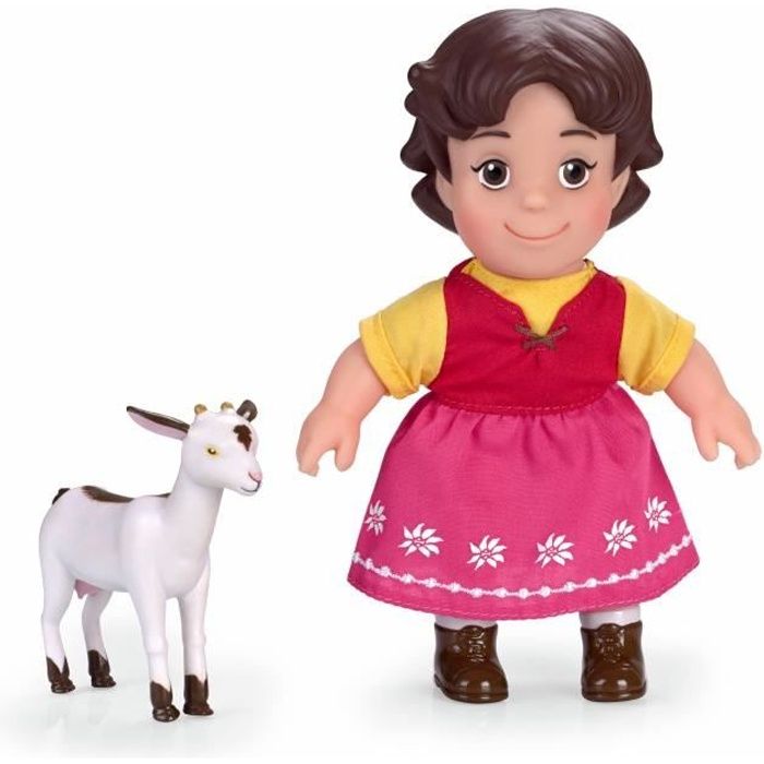 HEIDI Poupee Heidi 17Cm Et Sa Chevre - Cdiscount Jeux - Jouets