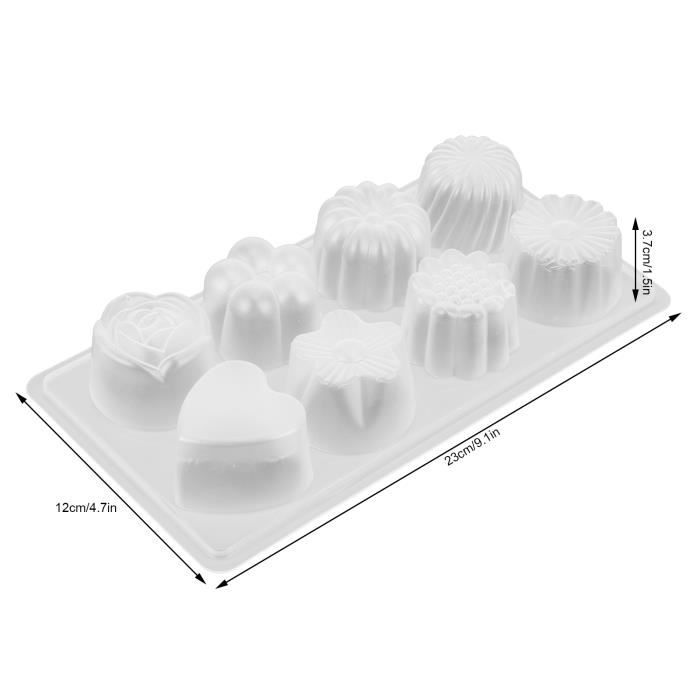 Moule à Dessert Tupperware Vintage – Pour Gelée – Rond – Plastique – Avec Dessus