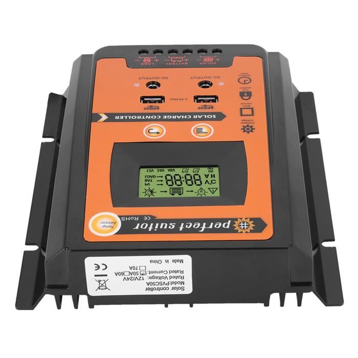 Contrôleur De Charge éolienne Fdit - 12V 300W, Aluminium - Options Monophasé Ou Triphasé - Protection Batterie Et Générateur