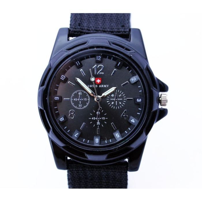 Pins Montre Montre Militaire U00e0 Quartz Pour Homme Avec Cadran