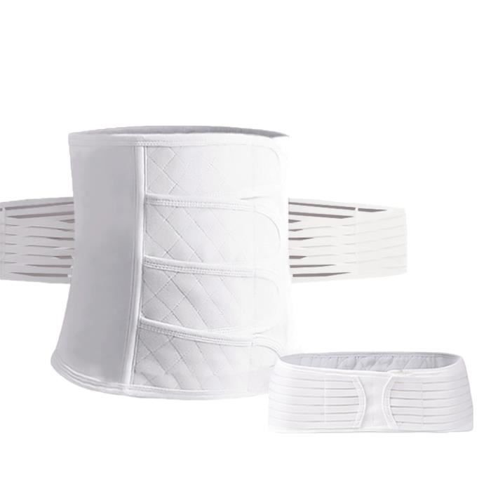 Ceinture De Post-partum MYSANITY - Bande Abdominale En Coton Réglable - Taille L-XL - Soutien Lombaire