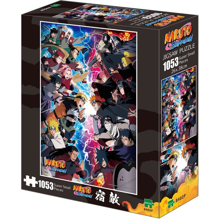 Puzzle Naruto Shippuden 1053 super small pieces - EPOCH Jigsaw Puzzle - 8402F