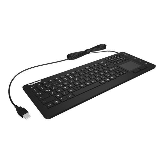 Clavier KeySonic KSK-6231 INEL – Industriel, USB, AZERTY, Étanche - vue 5