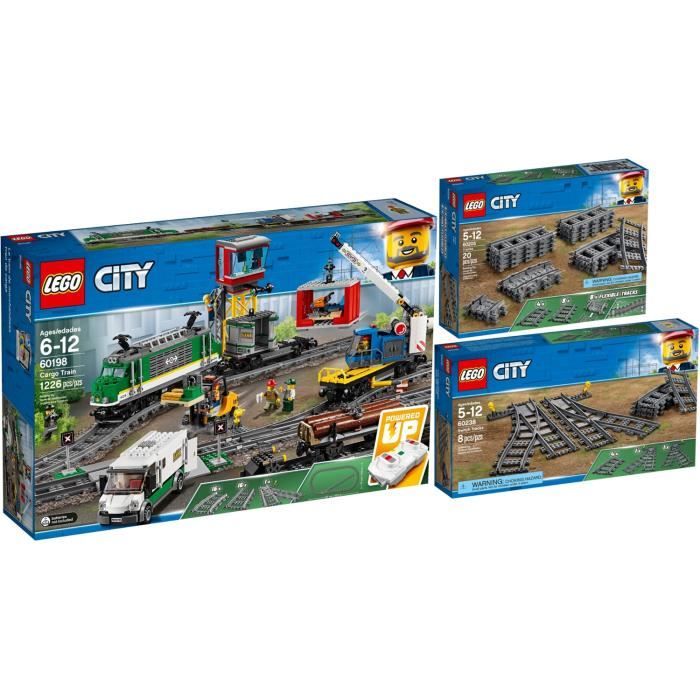 LEGO City Le train de marchandises télécommandé - 60198