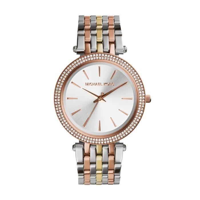 Montre Femme - Michael Kors - MK3203 - Acier inoxydable - Étanche 5 ATM - Cadran argenté