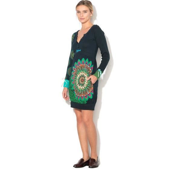 robe desigual bleu marine