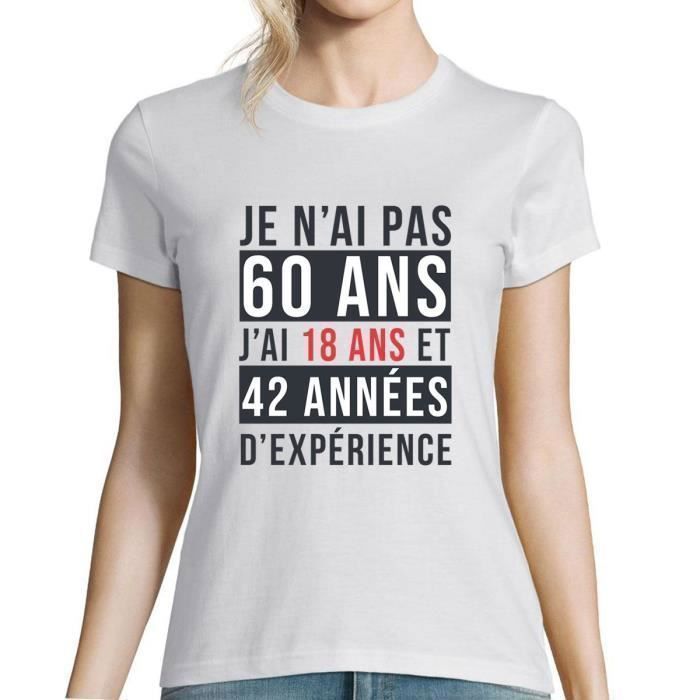 60ème Anniversaire 60 Ans Homme Femme 1965 - T-Shirt Édition Limitée Vintage