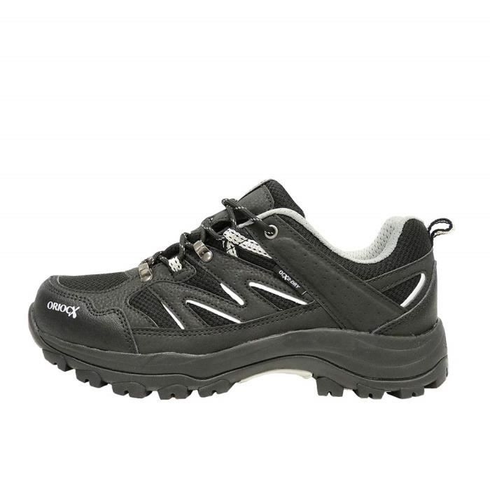 Chaussures de randonnée et trekking Oriocx Nieva noir - Adulte - Mixte - Randonnée - Montagne - Respirant Chaussures de randonnée et trekking Oriocx Nieva noir - Adulte - Mixte - Randonnée - Montagne - Respirant