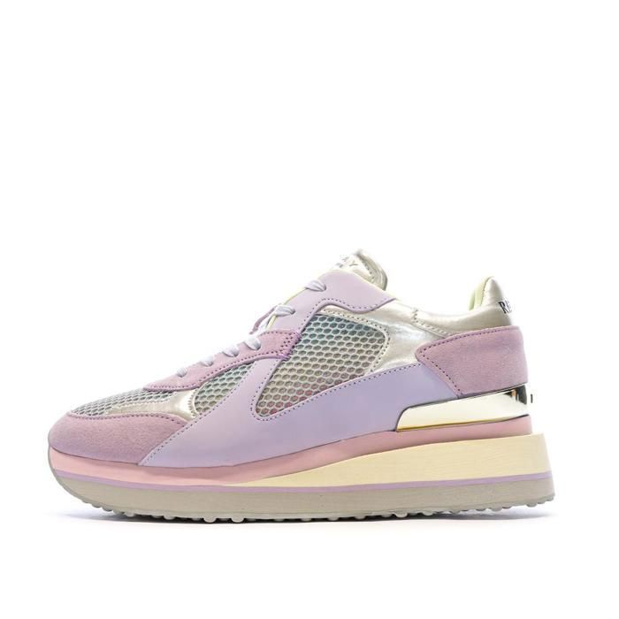 Baskets Rose/Lilas Femme Replay GWS4M Baskets Rose/Lilas Femme Replay GWS4M