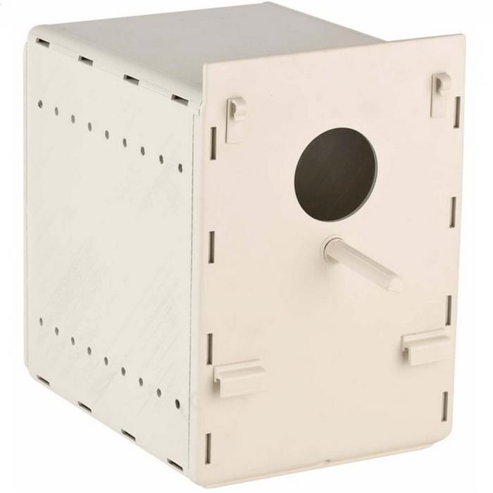 Comparer les prix de Nid En Plastique Pour Perruches Et Inséparables Paradise - 2gr