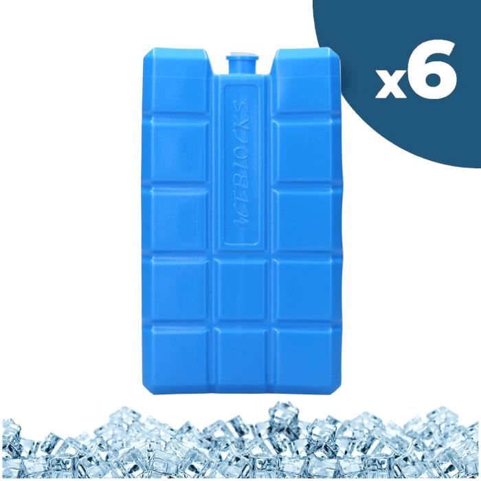Blocs Réfrigérants Réutilisables - Pour Glacière Et Sac Isotherme, 500 Utilisations, Sans BPA