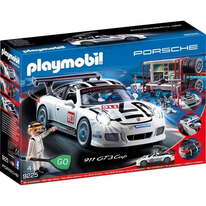 playmobil porsche bleu