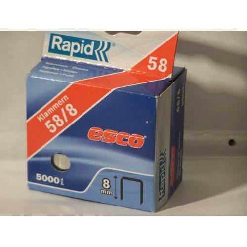 Rapid Standard-agrafe-type 58/8 mm-lot de 5000 61058080050 boîte