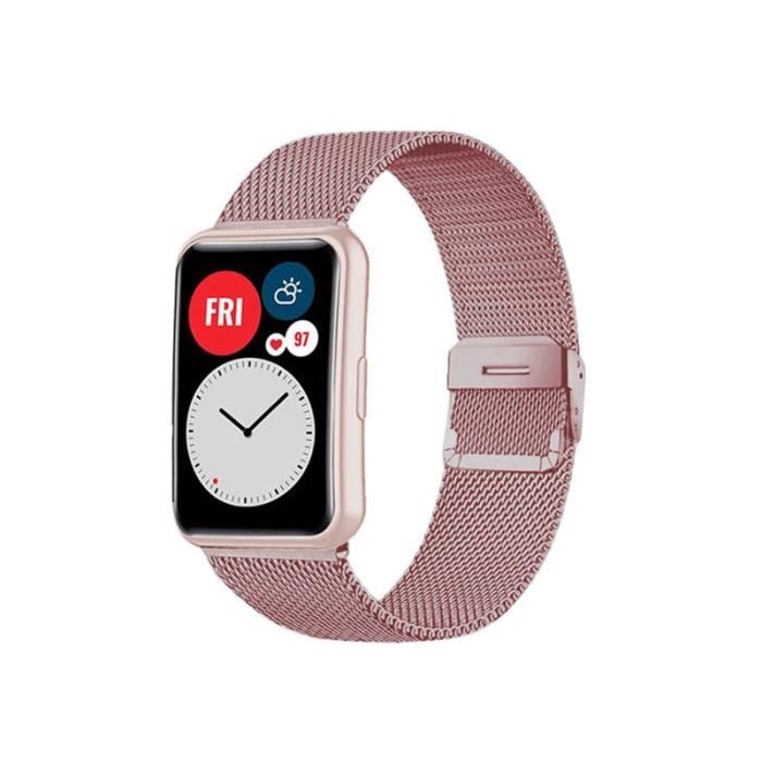Montre Connectée Mixte SECTOR En Silicone Rose