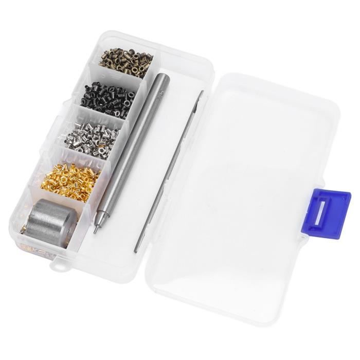Accessoires d'œillets de Badminton, Ensemble de Protection de Cordes de Badminton 4,9 x 2,5 x 0,8 Pouces, œillets de Raquette de Badminton, Outils de Cordage de Seau pour la Accessoires d'œillets de Badminton, Ensemble de Protection de Cordes de Badminton 4,9 x 2,5 x 0,8 Pouces, œillets de Raquette de Badminton, Outils de Cordage de Seau pour la