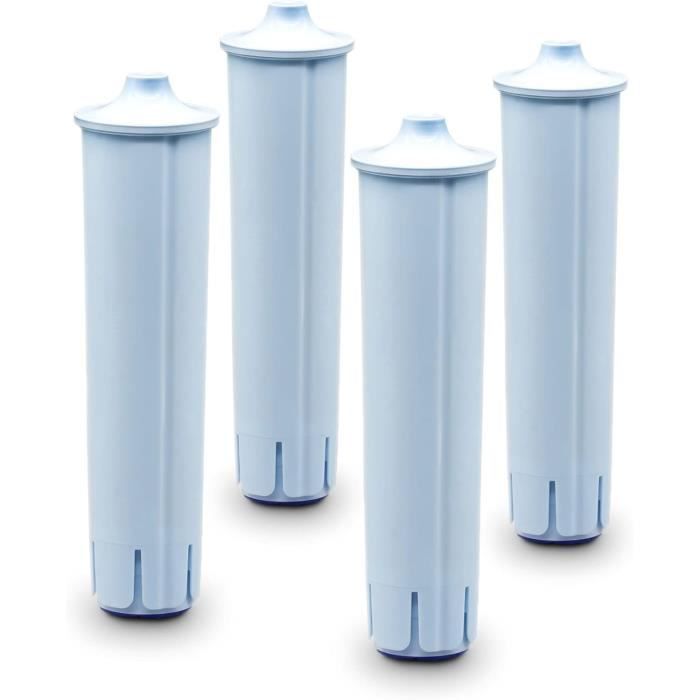 Filtre à Eau Comedes - Alternative à Jura Claris White - Compatible Machines à Café Impressa & Nespresso - Lot De 4 - Anti-Calcaire