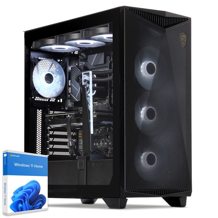 Sedatech PC Gamer Pro Watercooling ATX ARGB • AMD Ryzen 7 7700X • RTX5090 • 32Go DDR5 • 2To SSD M.2 • Windows 11