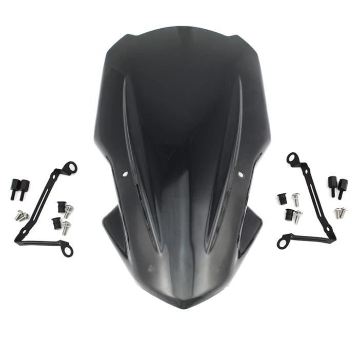 Pare-brise Carbone Pour Kawasaki Z900 2017-2019 - Protection Vent Et Débris - ABS