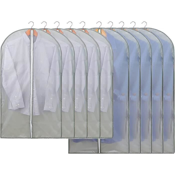 Lot De 2 Sacs De Rangement De Vêtements De Grande Capacité - Sacs De