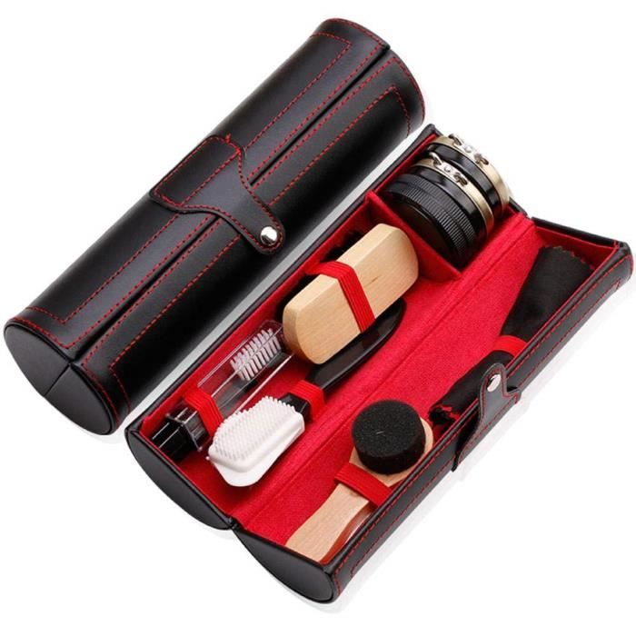Gant De Polissage En Fausse Fourrure - Pour Cirage Et Entretien Des Chaussures, Bottes, Sacs En Cuir