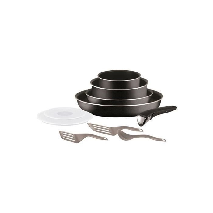 tefal ingenio essential 10 pieces 2 casseroles 2 poeles manche couvercles neuf