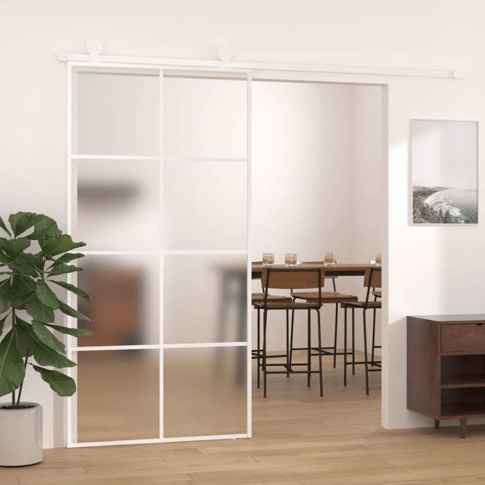 vidaXL 102 5x205 cm Verre ESG - vue 2