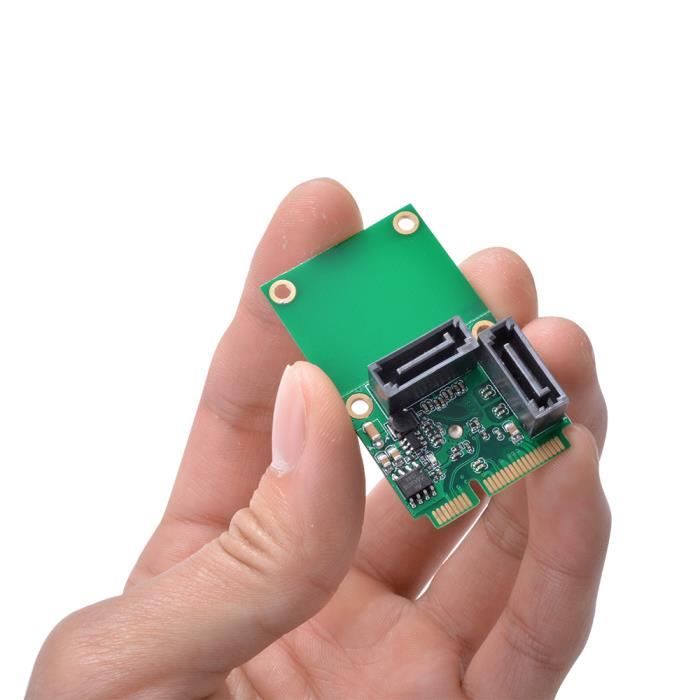 Carte'extension PCI Express SATA 3.0, PCIe x1 à 12 ports, adaptateur