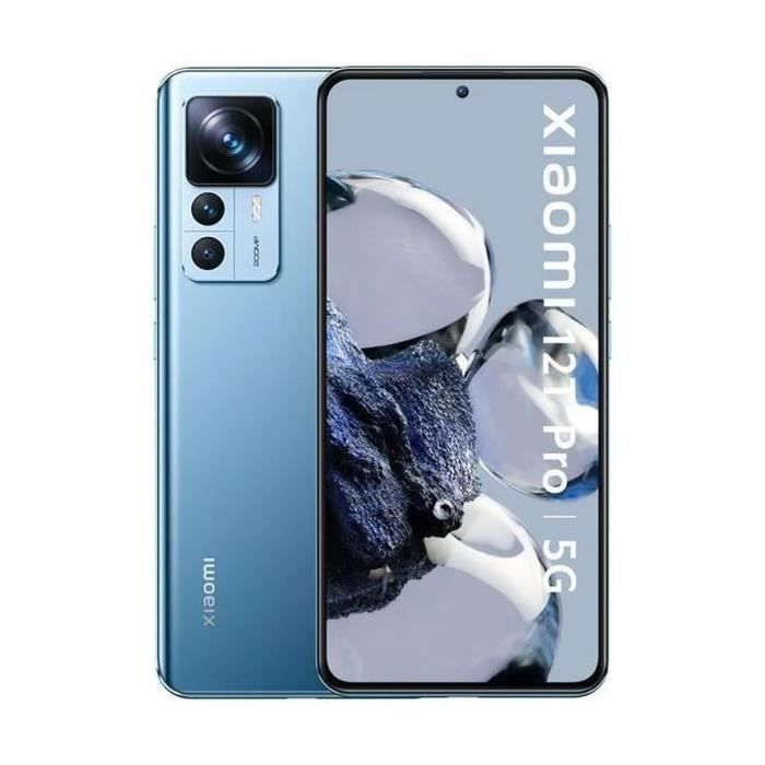 XIAOMI Note 12T Pro 5G 256Go 8Go Bleu Smartphone DotDisplay 6,67 ...