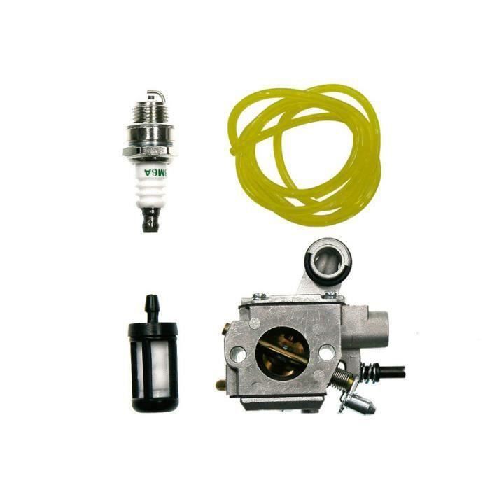 AUMEL Kit Complet Collecteur D'Admission + Bougie + Réparation Carburateur Pour Stihl MS361 – Pièces Compatibles Hautes Performances
