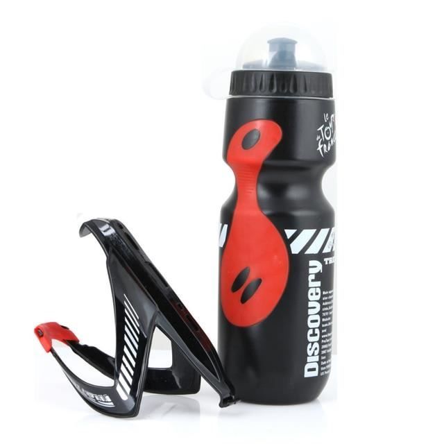 Porte-bidon Composite Liv Airway Lite – Carbone Noir Brillant Avec Accents Orange/rose – Pour Vélo