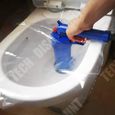 TD® Déboucheur canalisation air comprimé WC conduits tuyauterie plombier réservoir air caoutchouc cuisine toilettes salle de bain-1