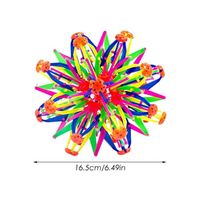 Générique Boule De Respiration Enfant Multicolore, Boule Magique Extensible Colorée, Boules Rétractable Et Transformable, pour La Maison, La Maternelle, Les Voyages Et Les Cours
