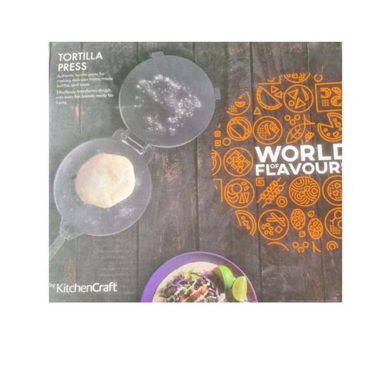 Presse A Tortillas Achat Vente Moulin A Legume Presse A Tortillas Cdiscount