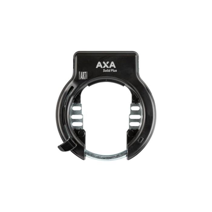 Antivol Cadre AXA Solid Plus – Niveau Sécurité 11, Ouverture 57 Mm, Cylindre Anti-perçage, Arceau En Acier Trempé – Chaîne Plug-in Compatible, Clé Non Amovible