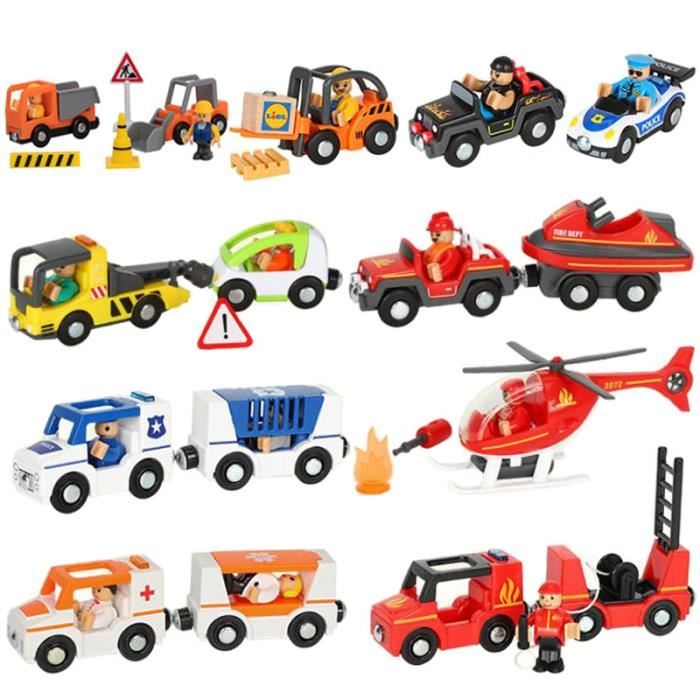 Puzzle En Bois Moyens De Transport - 9 Pièces Pour Bébé 1 An+, Voiture, Train, Avion, Bateau