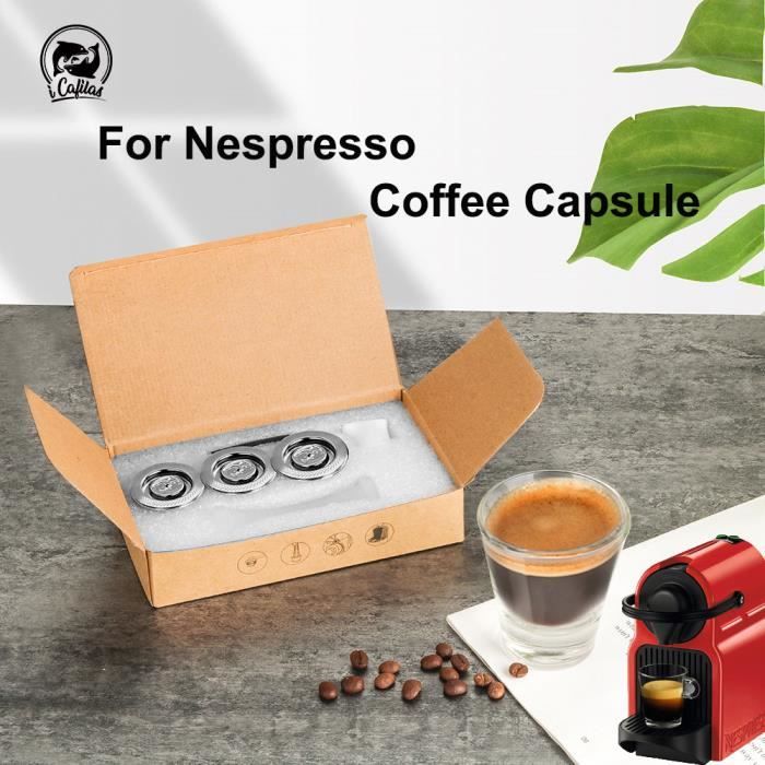 Capsules rechargeables Filtres à dosettes de café réutilisables